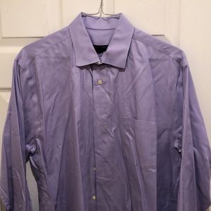 Pronto Uomo Men’s Purple Dress Shirt